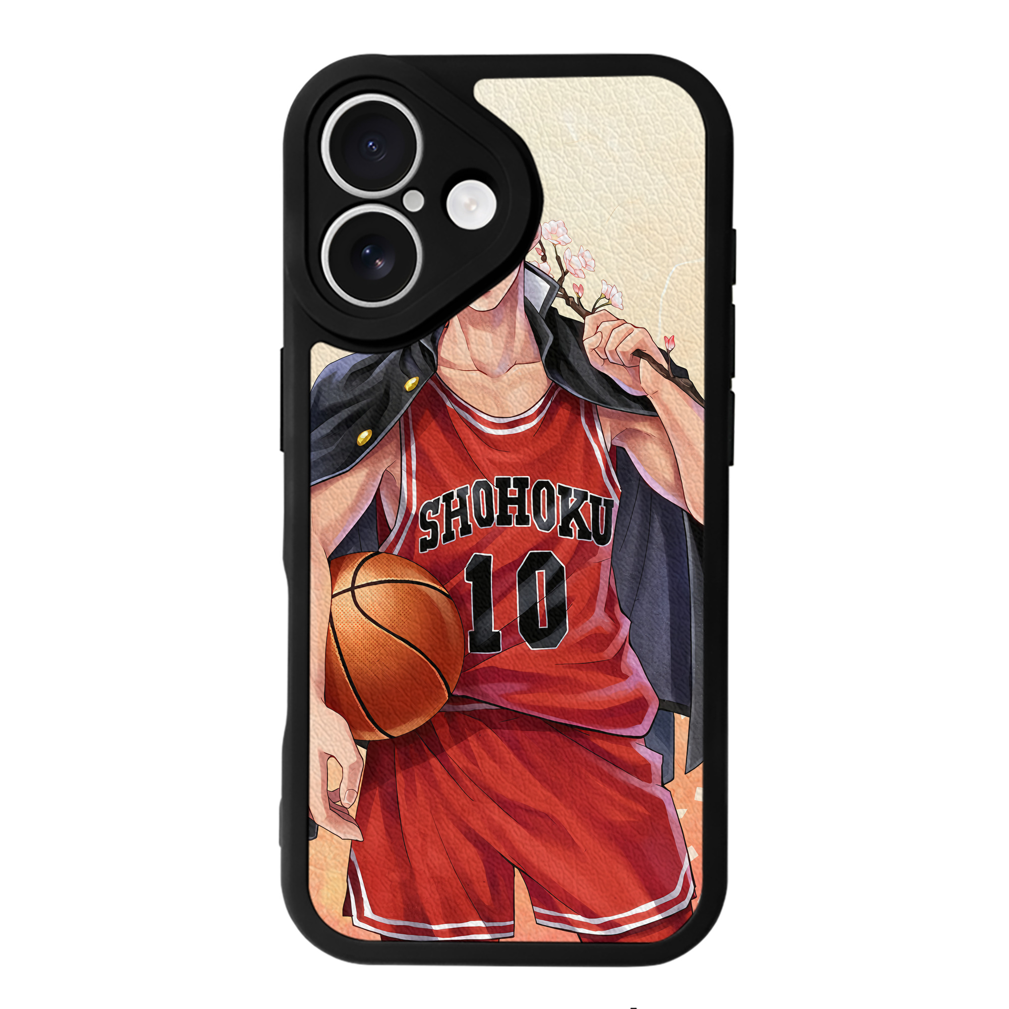 （画像用） SLAM DUNK／スラムダンク 【iPhone 16シリーズ対応】シリコンスマホケース（レザー調） 材質：シリコン